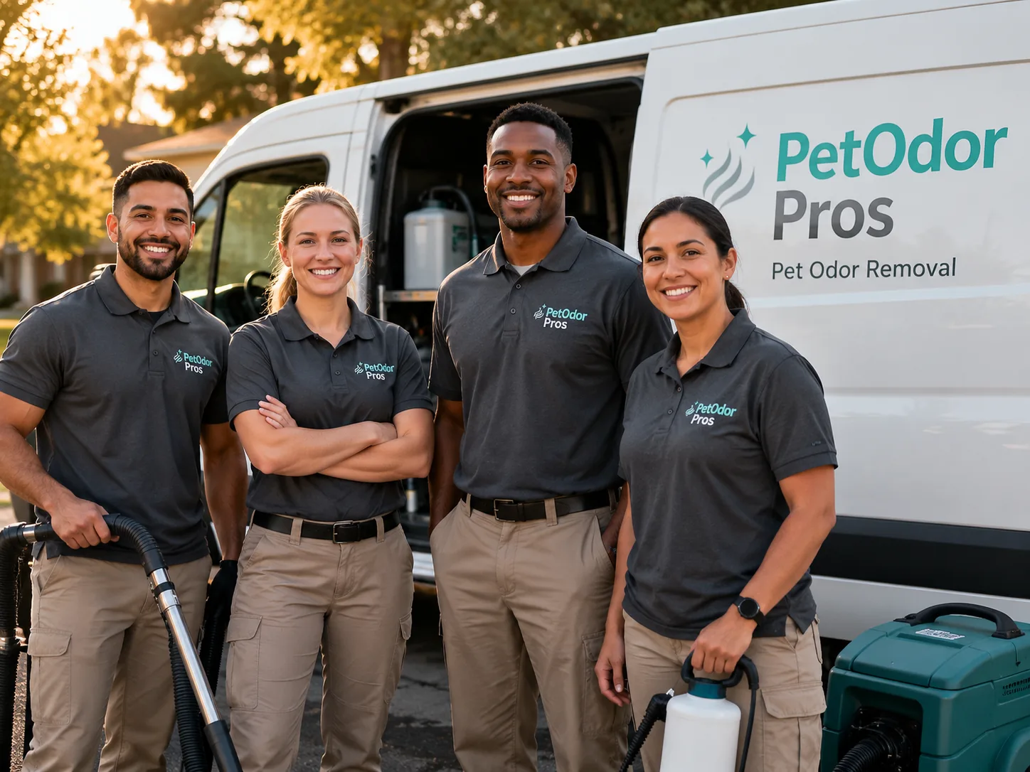 Pet Odor Removal team serving Pontiac, MI